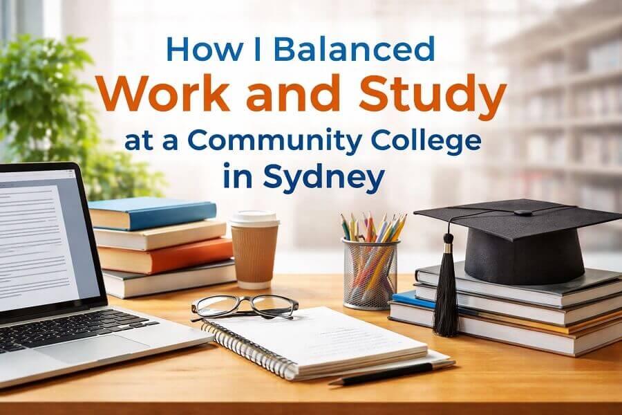 Balanced Work and Study at a Community College